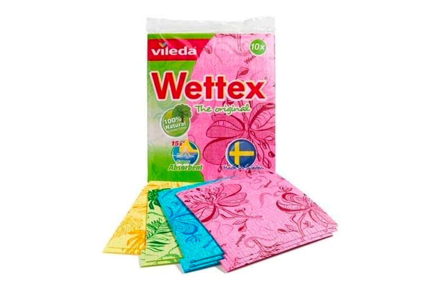 Wettex The Original 10-Pack Swedish Superabsorbent Dishcloth