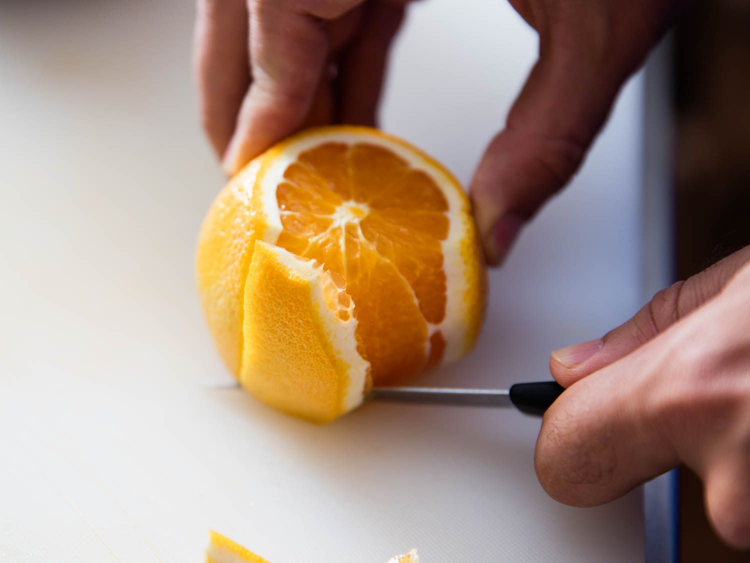 削橘子皮的双刀
