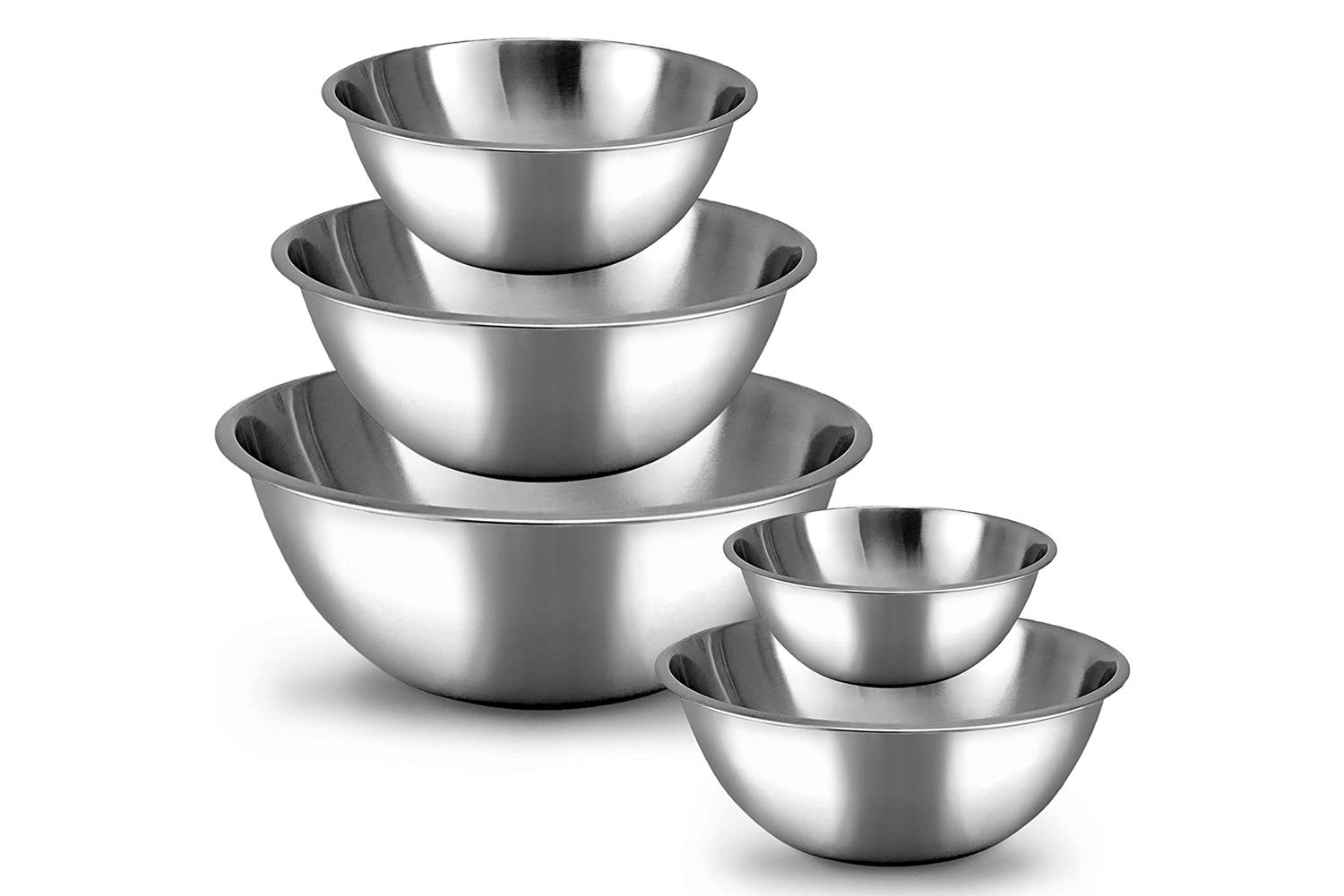 WHYSKO Stainless Steel Mixing Bowls Set