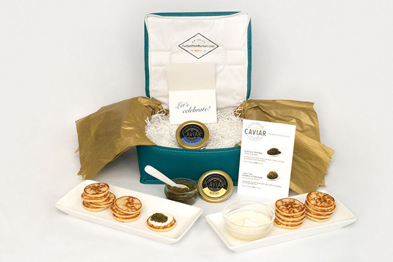 Fulton Fish Market Imported Caviar Assortment Package