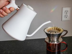 pourover咖啡用的电水壶