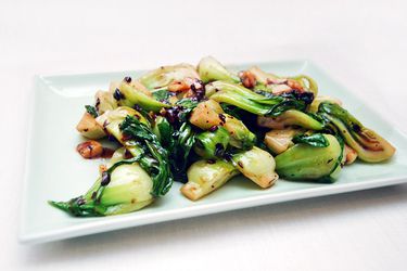 上海豆豉小白菜