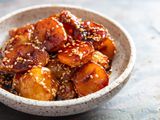 Koren Sweet Soy-Glazed Potatoes