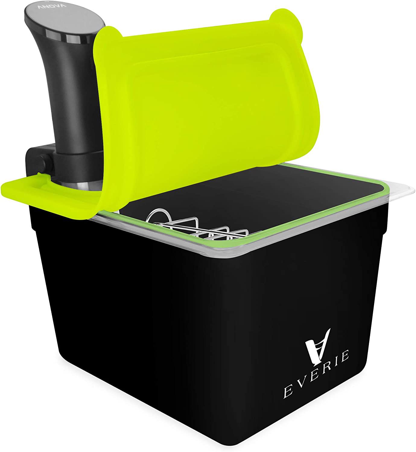 a sous vide container against a white background