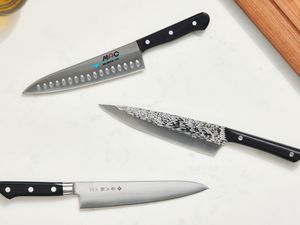 各种各样的日本厨师刀风格