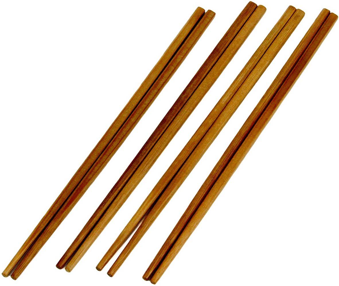厨师工艺竹筷，一套四支