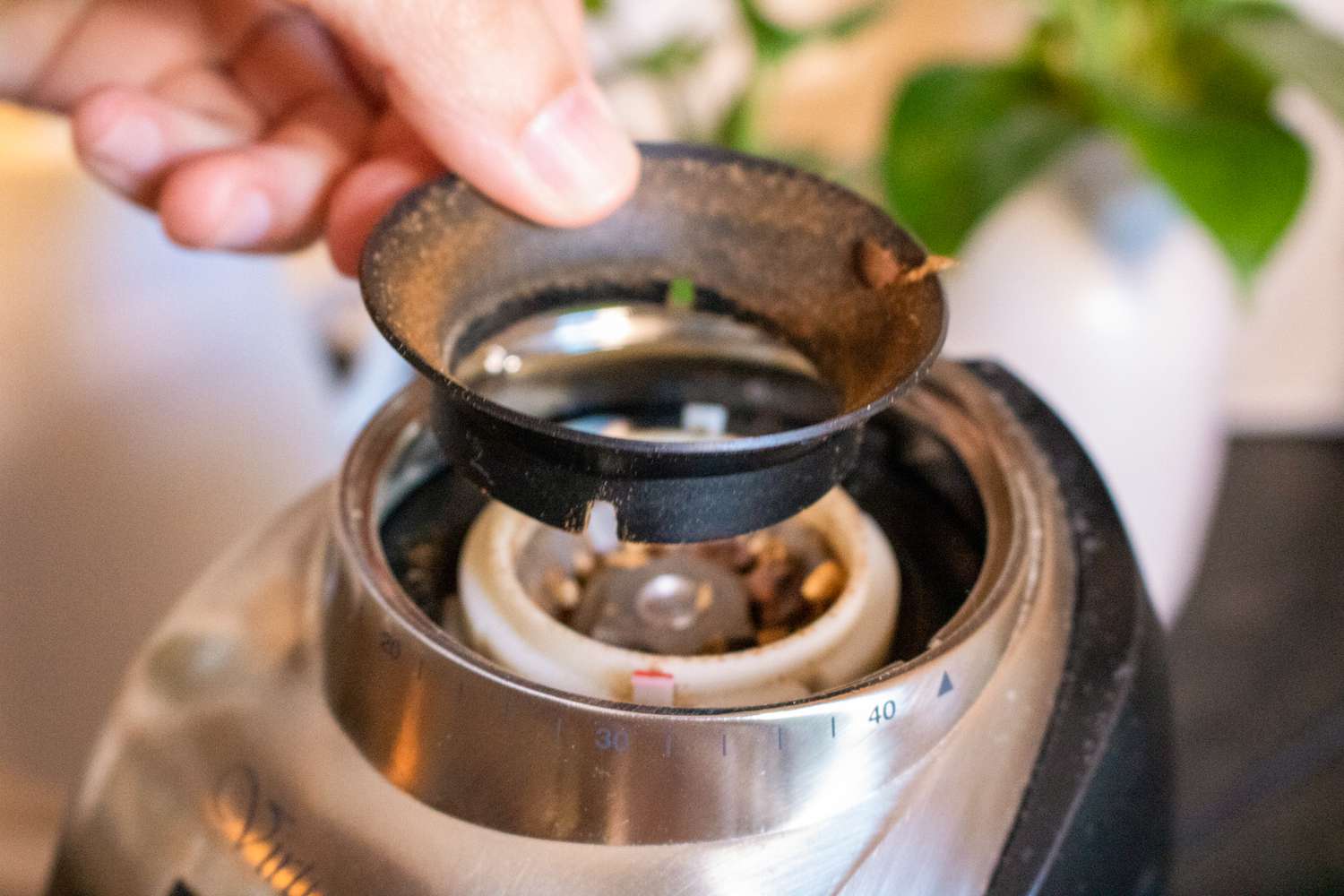 清洁你的咖啡研磨机