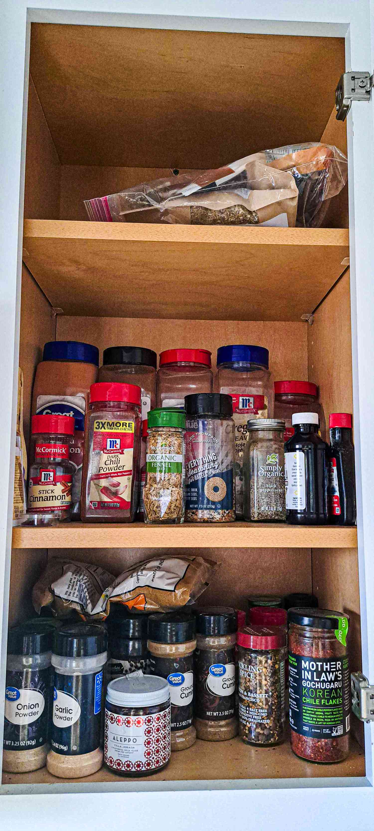 Grace Kelly's spice cabinet