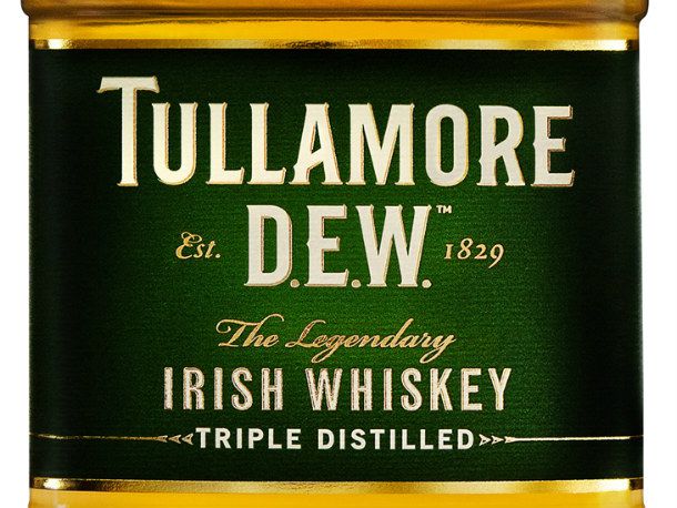一瓶Tullamore D.E.W.爱尔兰威士忌