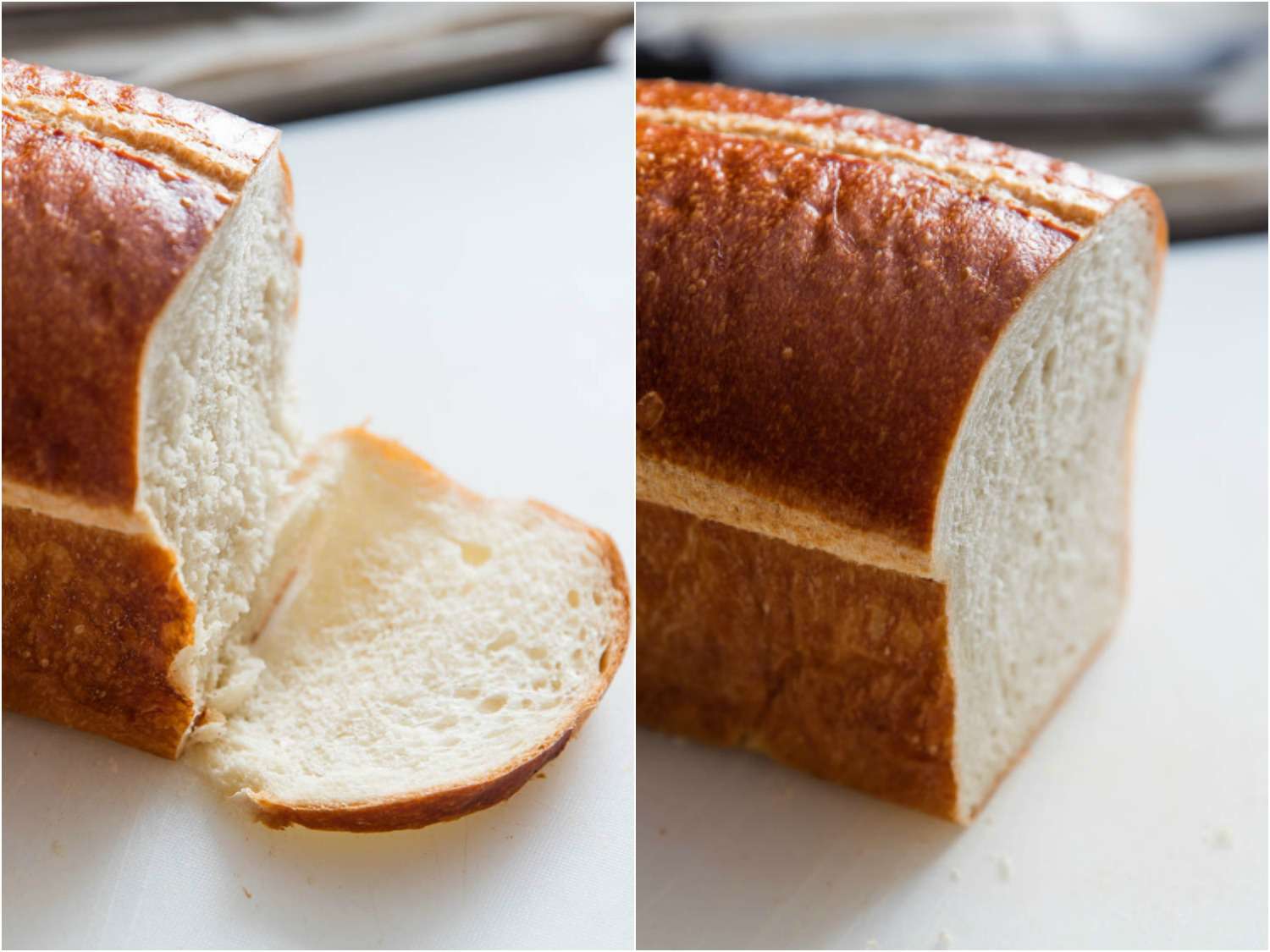 用刀切软面包会弄伤面包片，而用我们最喜欢的刀切的面包很容易就能切干净