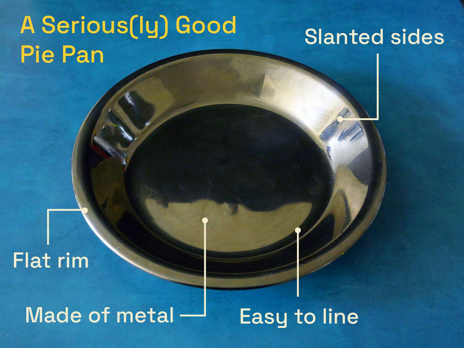 一个非常好的平底锅:平底锅边缘平坦，金属材质，易于划线，侧面倾斜