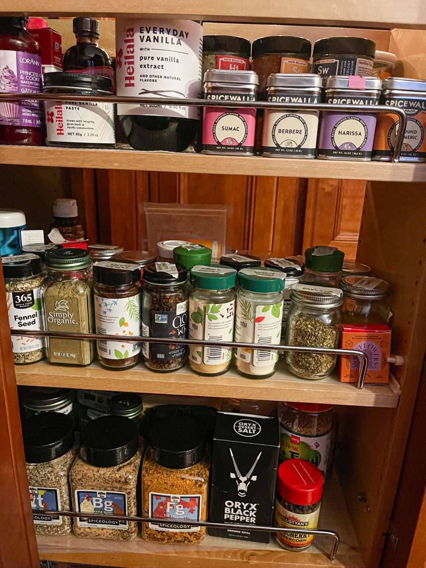 Riddley Gemperlein-Schirm's spice cabinet