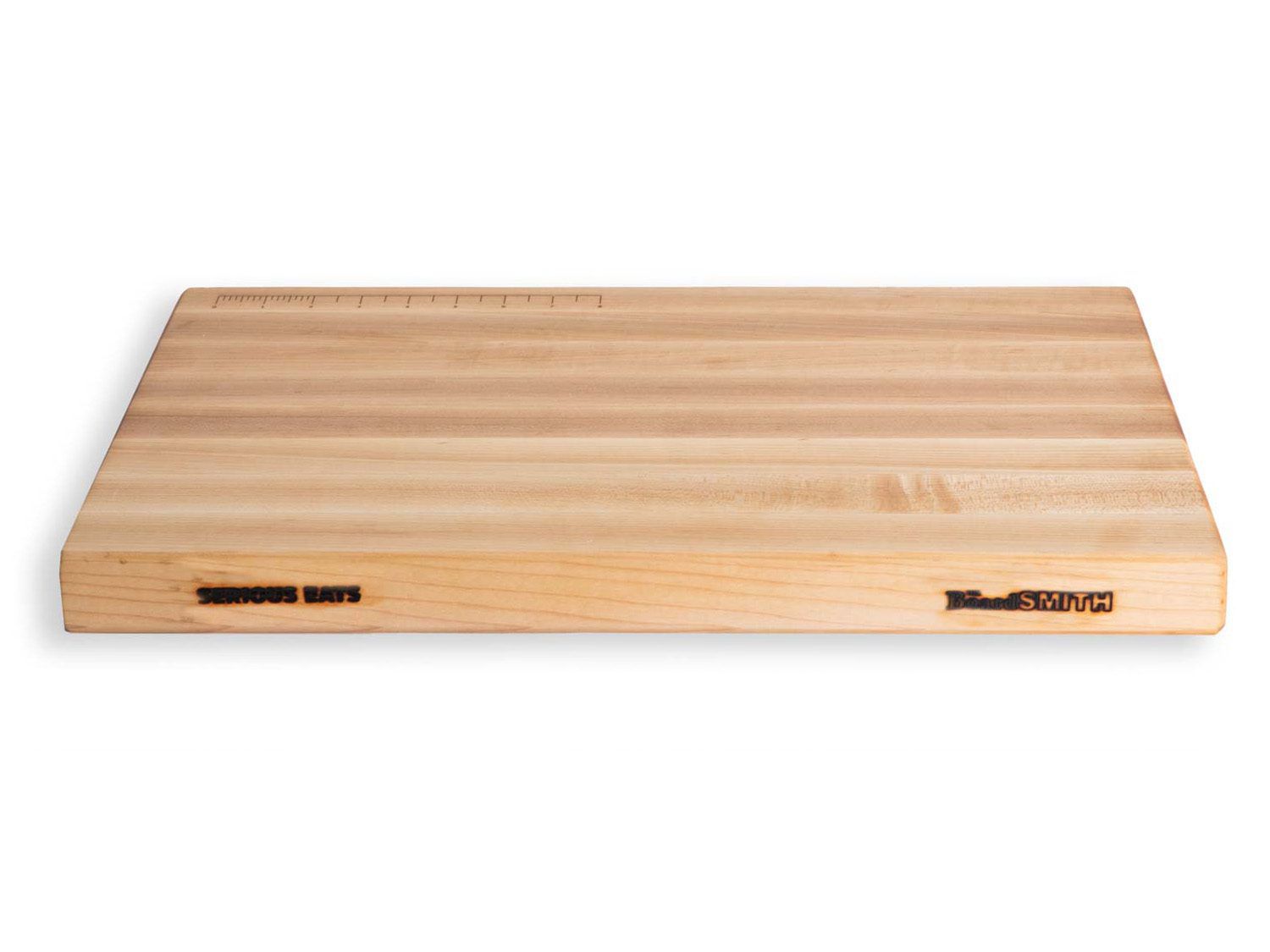 Serious Eats BoardSmith cutting board against a white background
